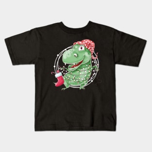 Tree Rex Funny T Rex Dinosaur Christmas Gift Kids T-Shirt